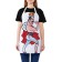 Apron kitchen with a photo print "Freddy Mercury", adjustable, size OS