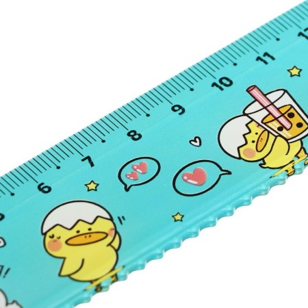 Line 15 cm Istanm "ducks", plastic, with a wavy edge, euro suspension-3