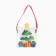 Gift New Year's Folding PVC, "Christmas tree with gifts", 10 x 10 x 10 cm, New Year