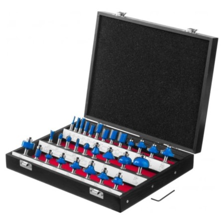 Set of milling bison 28796-H30, profile, wood, 30 pcs.