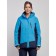 Ski jacket female winter, size 56, blue color