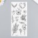 Black Black Tattoo “Blacks and Plants” 19x9.5 cm