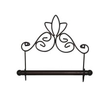 Axentia nostalgie toilet paper, wall -heated towel rail, 22x24.5x9 cm