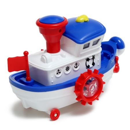 Boat "Saw", light, sound, on batteries-2