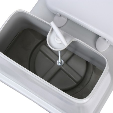 Torpyannaya dry closet, 40 liters, with a bucket, peat and ventilation, "compact elite"-6