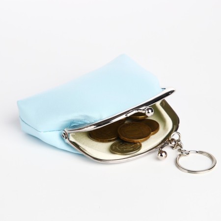 Women's wallet on the farmar, blue color-3