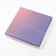 Box for cookies, "gradient 02", 15 x 15 x 3 cm