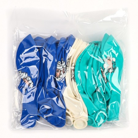 Airy ball "Anna and Elsa", 12 inch, latex, 25 pieces, cold heart-2