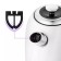 Electric KitFort KT-6603 kettle, 1.7 l, 2200 watts, black and white
