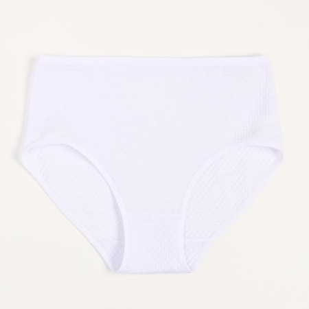 Panties female color white, size 48-50