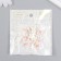 Decor for creativity Plastic "White Bunny with a bow" set 10 pcs 2x1.2 cm