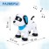 Robot Dog "Lacci" IQ Bot, on the control panel, interactive: light and sound effects, on batteries, in Russian