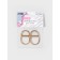 The half -ring for bags is double, d = 20 mm, thickness - 1 mm, 2 pcs, gold color