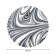 The tablecloth “Illusion pattern”, round, Saten, d = 150 cm