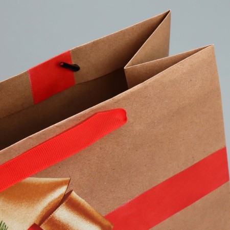 Craft horizontal “Gift for New Year”, Ml 27 x 23 x 11.5 cm, New Year-5
