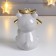 Souvenir ceramics "Bear in the crown, with a large golden star" 11.2x7.7x7.8 cm