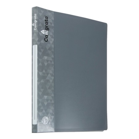 A4, 15mm Calligrata 15mm folder 20mm, 600MKM pocket, gray, gray-1
