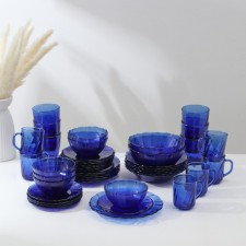 Set of the Sea Brim Saphir table, 44 items