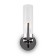 Wall lamp (sconces) ADELINE, 1xe14, color chromium