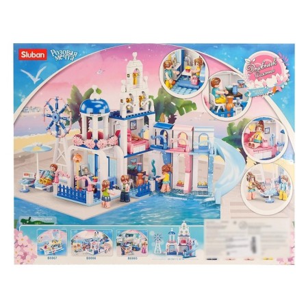 Constructor Pink Dream "House with the Basin", 446 details-3