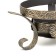 Saj stand forged "Silk Road" 25 cm
