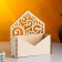 Kashpo wooden 18 × 6 × 20 cm envelope Radada "Blood", natural give beautifully