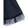 Skirt with lace, height 158 ​​cm