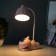 Robot table lamp LED 5W USB AKB Pink 11.8x7.8x31 cm Risalux