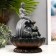 The desktop fountain from the network, the backlight "Gray Buddha on the Wave" 34x23x23 cm