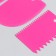 Tools for modeling and adding a form spatula plastic set 3 pcs 11.5x8 cm, mix