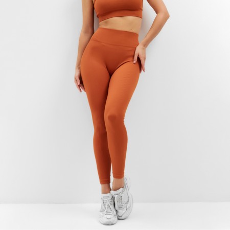 Leggings Sports Minaku: Sportly; Color brown rr l-9