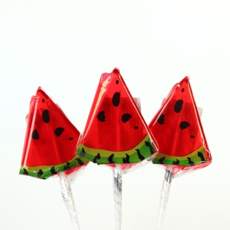 Caramel Lollice "Arbuzik" on a stick, 25 g-1