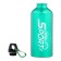 Water bottle, 650 ml, Master K, 21 x 7 cm, aluminum case, green