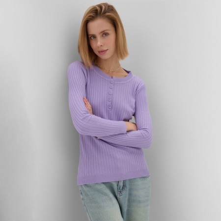 Female jumper minku, lilac color, rr 42-44-4