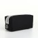 Cosmetic bag with lightning, black color