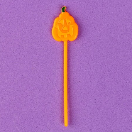 Pumpkin skewers, 12 pieces in a set, orange color-2