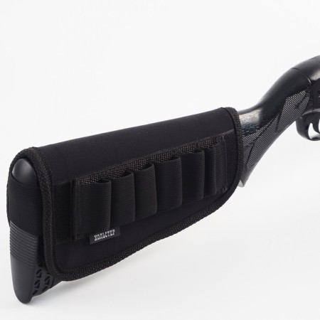 Parntash for a universal butt, caliber 12, 16, 20, 7.62 mm, 6 rounds, neoprene