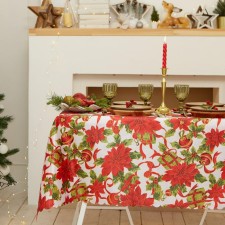 The tablecloth of the New Year's share 
