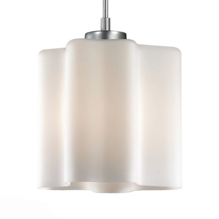 Suspension lamp ST LUCE. SL116.503.01. ONDE. 1x60 W, E27, 19x19x22 cm, silver color
