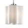 Suspension lamp ST LUCE. SL116.503.01. ONDE. 1x60 W, E27, 19x19x22 cm, silver color