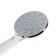 Shower watering can Zein Z3523, D = 80 mm, chrome with a gray insert
