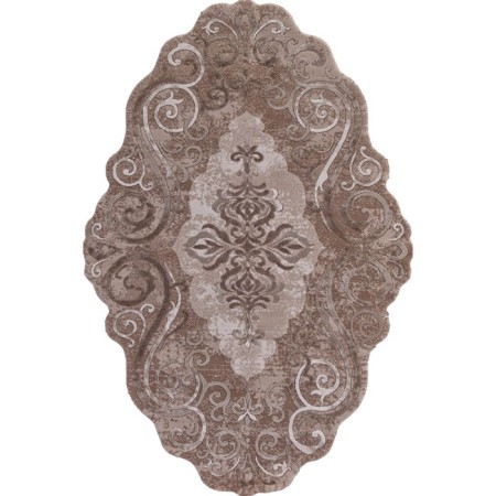 Rectangular carpet Karmen Hali Safir, size 156x230 cm, color Brown/Brown