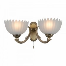 Бра Citilux «Севилья» CL414323, 39х16,5 см, 2х75Вт, E27, цвет коричневый