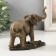 Souvenir Polystone "Elephant on a walk" 12.5x6.2x11 cm