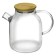 Hot teapot Fusion 02-120-02, filter spring, heat-resistant glass, 1200 ml