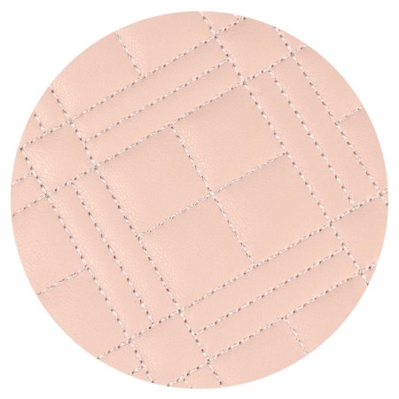 Delicidal Air A5, 164 Escalada sheets, fingered binding with foam rubber, artificial leather "Laika", glassy line, cream offset 70 g/m², pink-2