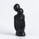 Figure candle "Lovers", 12 cm, black