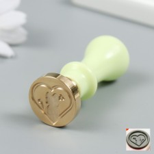 Printing for wax with a plastic handle 
