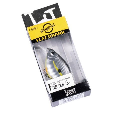 Wobbler floating LJ Original Flat Crank F, 6 cm, color A078-2