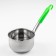 Stainless steel bucket, 1 l, plastic handle, color of the pen Mix